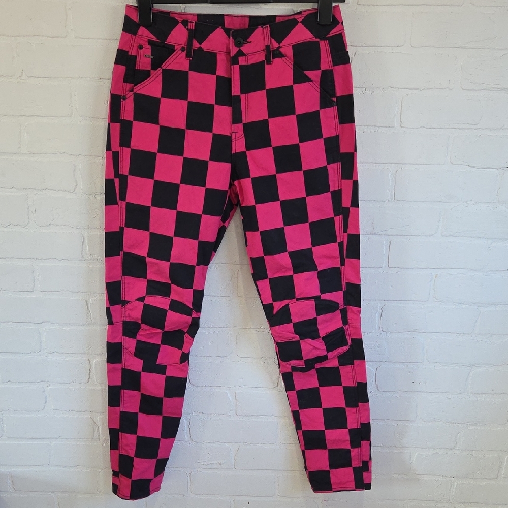 G-Star X Pharell Williams Checkered 5622 Jeans